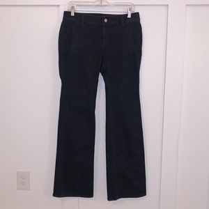 Ann Taylor Modern Fit Slim Fit Dark Denim Jeans